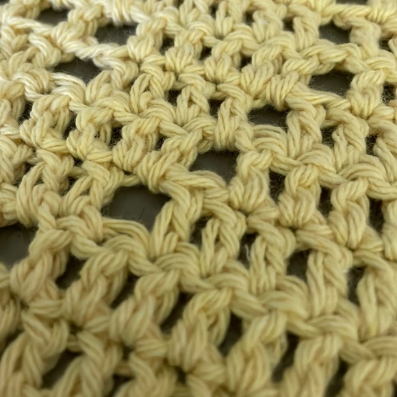 Hand Crafted Crochet Baby Washcloth Nursery Rubber Ducky Rubber Duck 100% Cotton - Picture 3 of 5